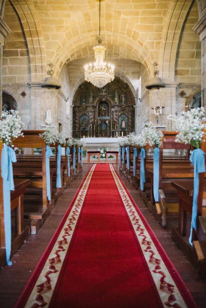 Decoración de boda en Pazo do Tambre, Galicia · Andrea & Alex · Blue Artisan