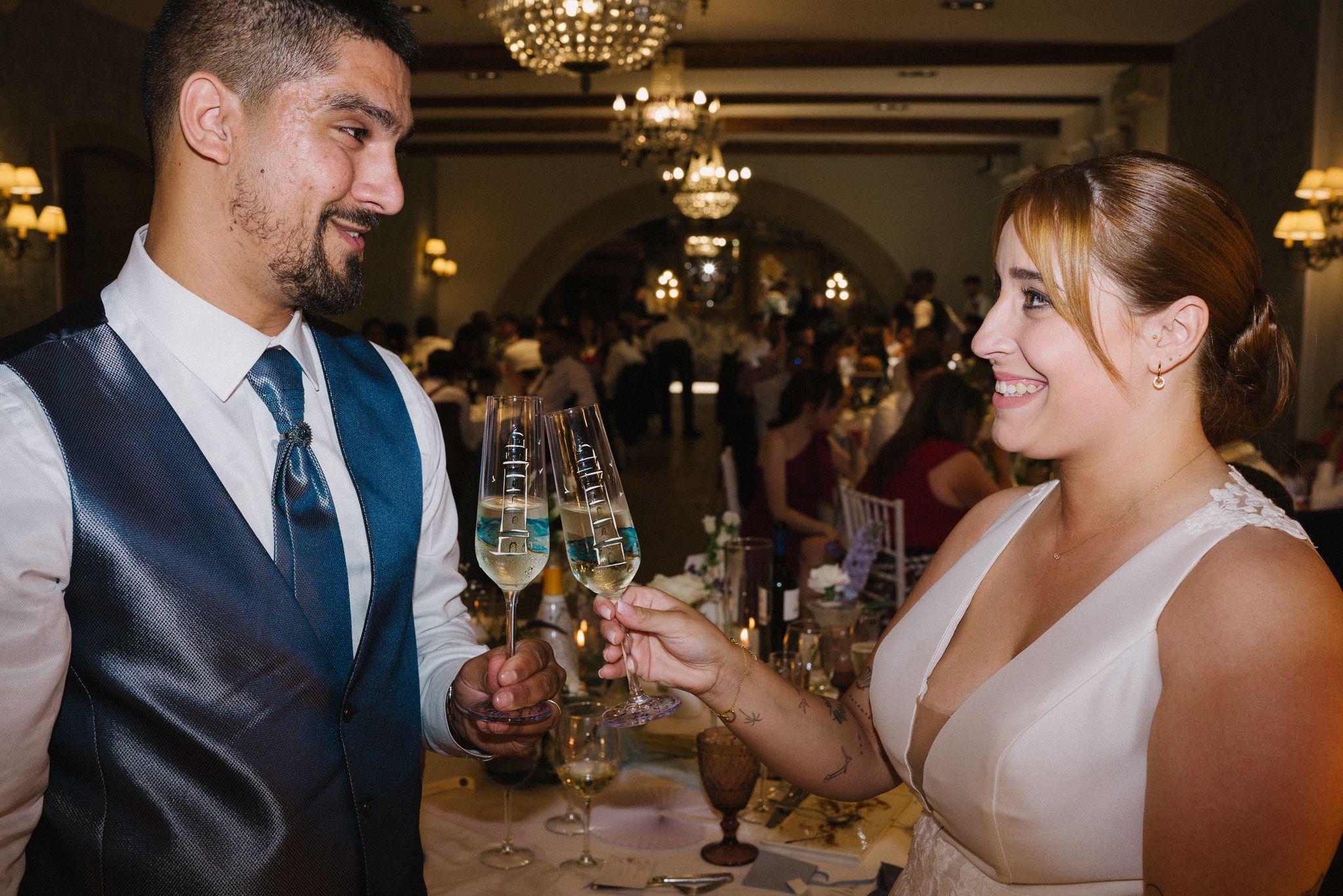 Decoración de boda en Pazo do Tambre, Galicia · Andrea & Alex · Blue Artisan