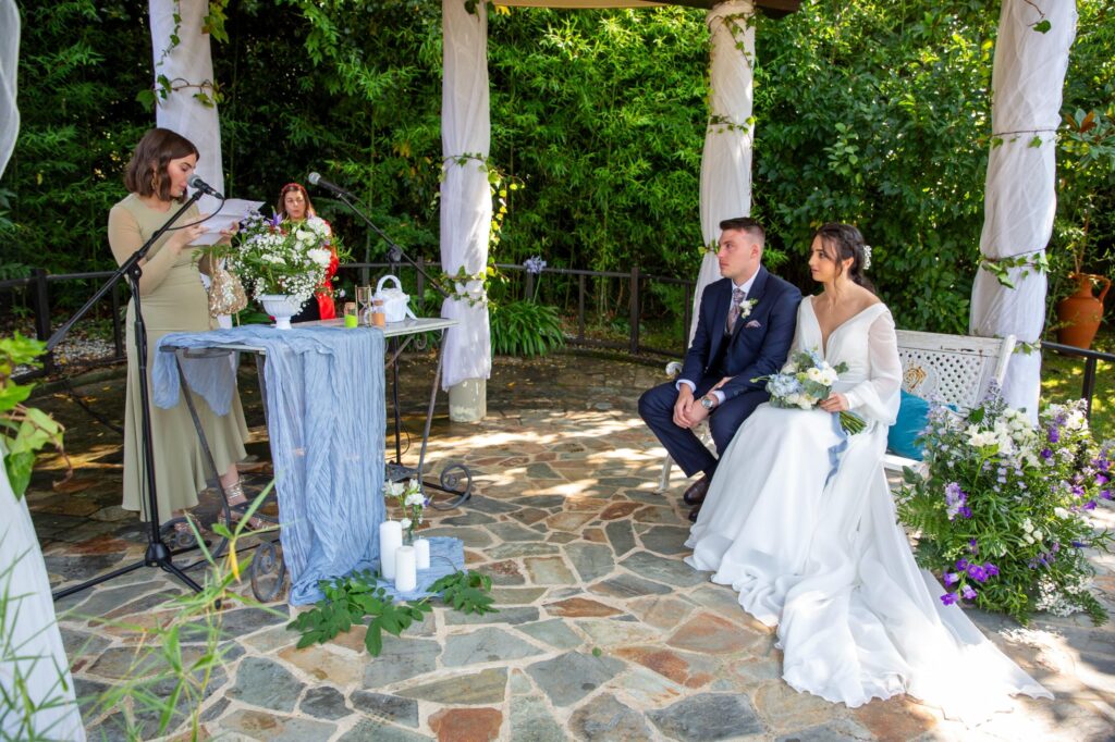 Decoración de boda en Los Molinos, Galicia · Blanca & Dani · Blue Artisan