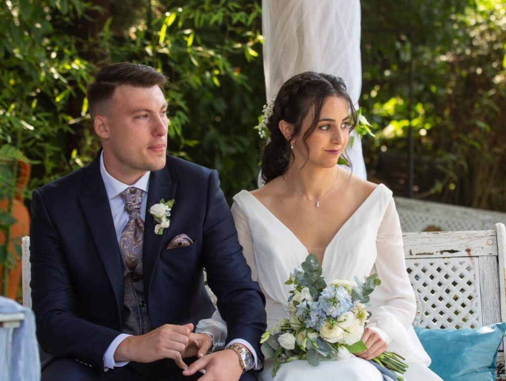 Decoración de boda en Los Molinos, Galicia · Blanca & Dani · Blue Artisan