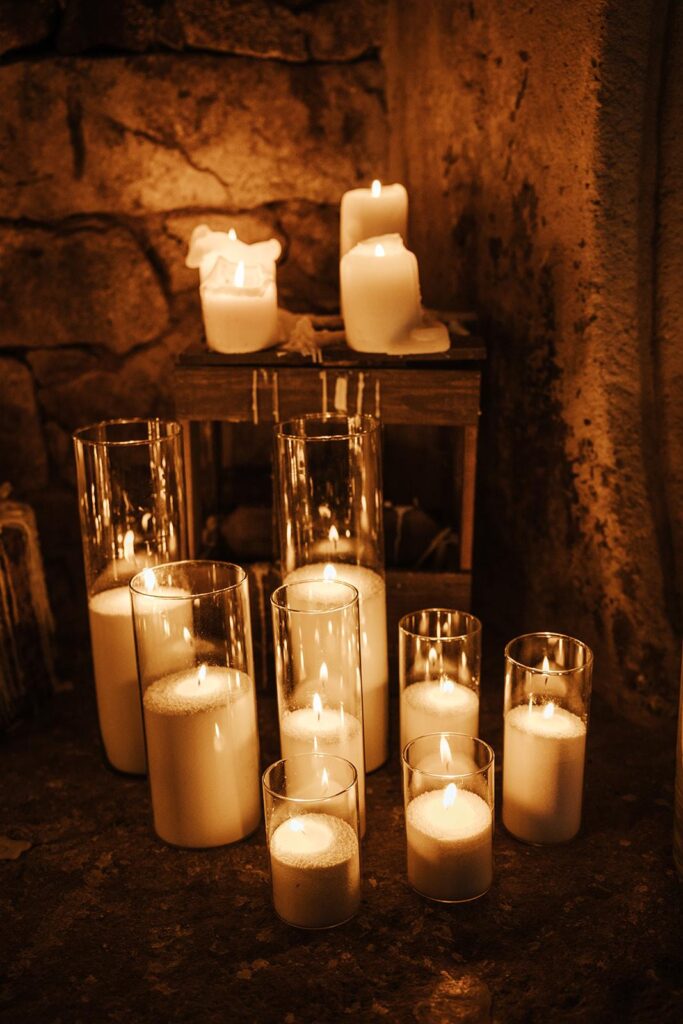 Decoración de boda en Pazo do Tambre, Galicia · Pilar & Edu · Blue Artisan