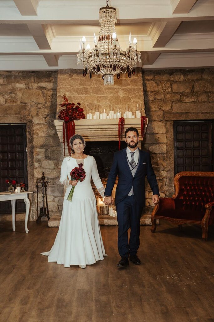 Decoración de boda en Pazo do Tambre, Galicia · Pilar & Edu · Blue Artisan