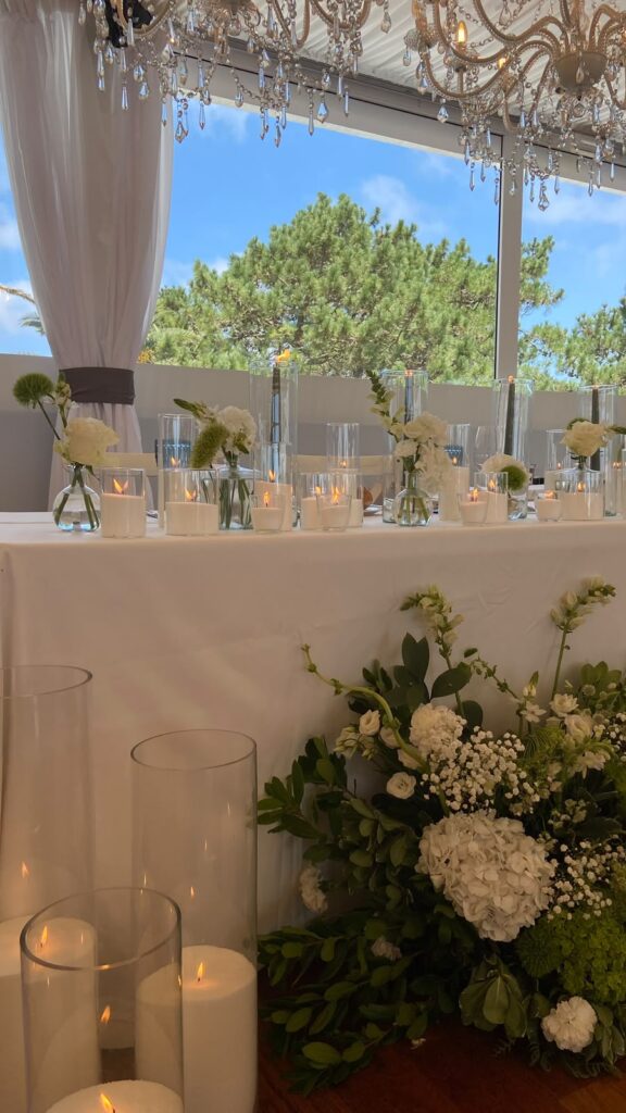 Decoración de boda en Finca La Atlántida, Galicia · Thalía & Adrián · Blue Artisan