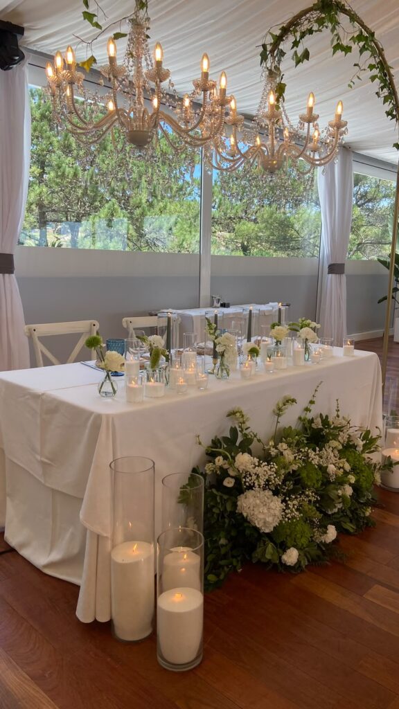 Decoración de boda en Finca La Atlántida, Galicia · Thalía & Adrián · Blue Artisan