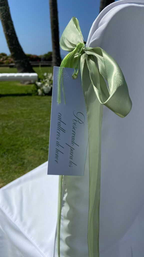 Decoración de boda en Finca La Atlántida, Galicia · Thalía & Adrián · Blue Artisan