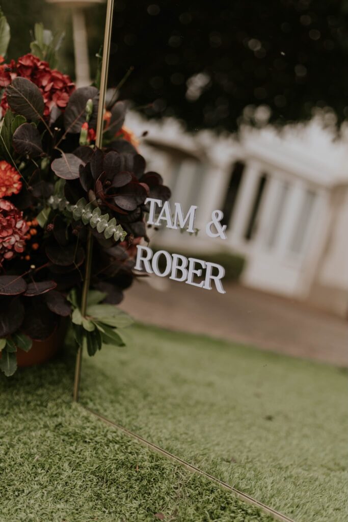 Decoración de boda en Quinta Canaima, Galicia · Tam & Rober · Blue Artisan