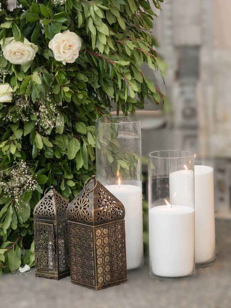 Decoración de boda estilo marroquí en el Balneario de Guitiriz, Lugo · Hakima & Jacobo · Blue Artisan