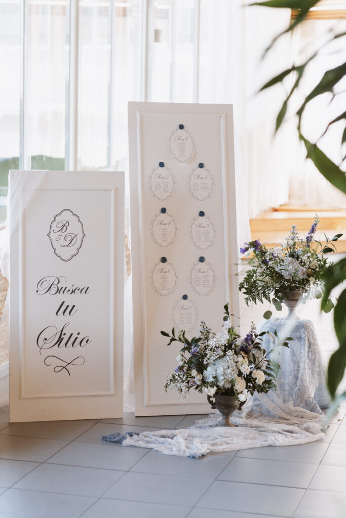 Decoración de boda en Los Molinos, Galicia · Blanca & Dani · Blue Artisan
