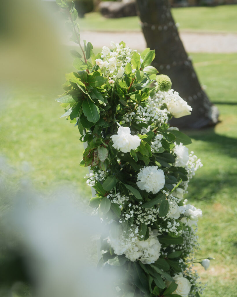 Decoración de boda en Finca La Atlántida, Galicia · Thalía & Adrián · Blue Artisan
